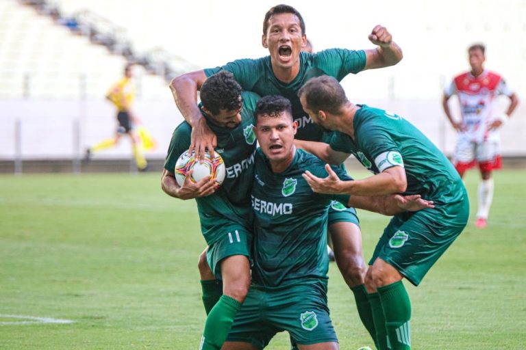 CAMPEONATO BRASILEIRO DA SÉRIE D DE 2020. OITAVAS DE FINAL. JOGO DE VOLTA. FLORESTA-CE. CLASSIFICADO. JUVENTUDE SAMAS-MA. ELIMINADO.