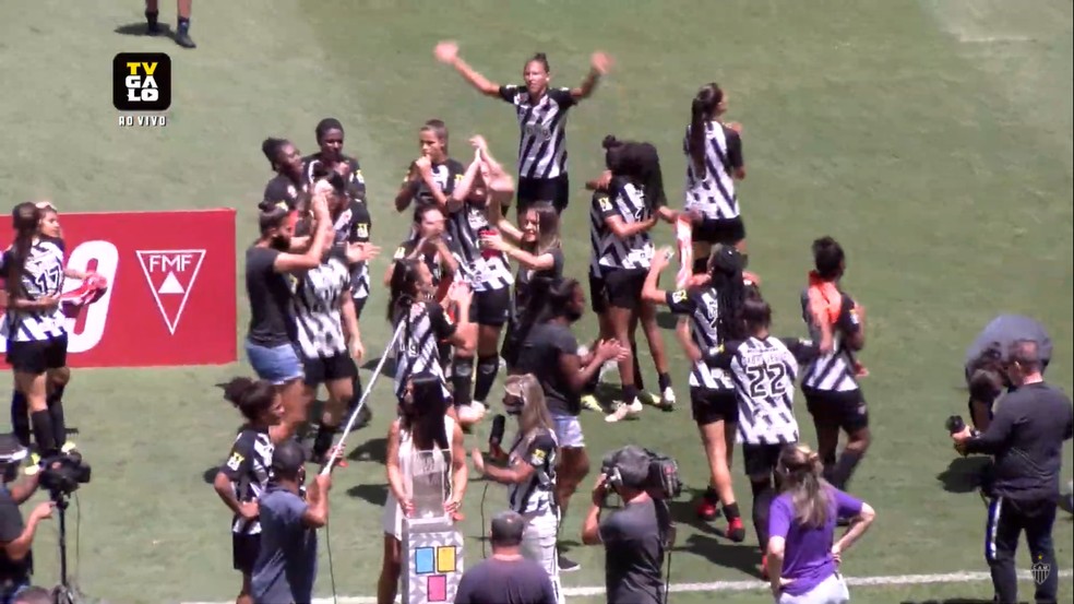 CAMPEONATO MINEIRO DE FUTEBOL FEMININO DE 2020. FINAL. JOGO ÚNICO. ATLÉTICO-MG. CAMPEÃO. CRUZEIRO-MG. VICE-CAMPEÃO.