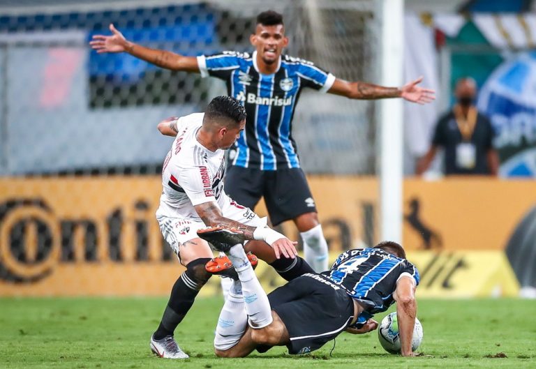 COPA DO BRASIL DE 2020. JOGO DE VOLTA. SEMIFINAL. GRÊMIO-RS. SÃO PAULO-SP.