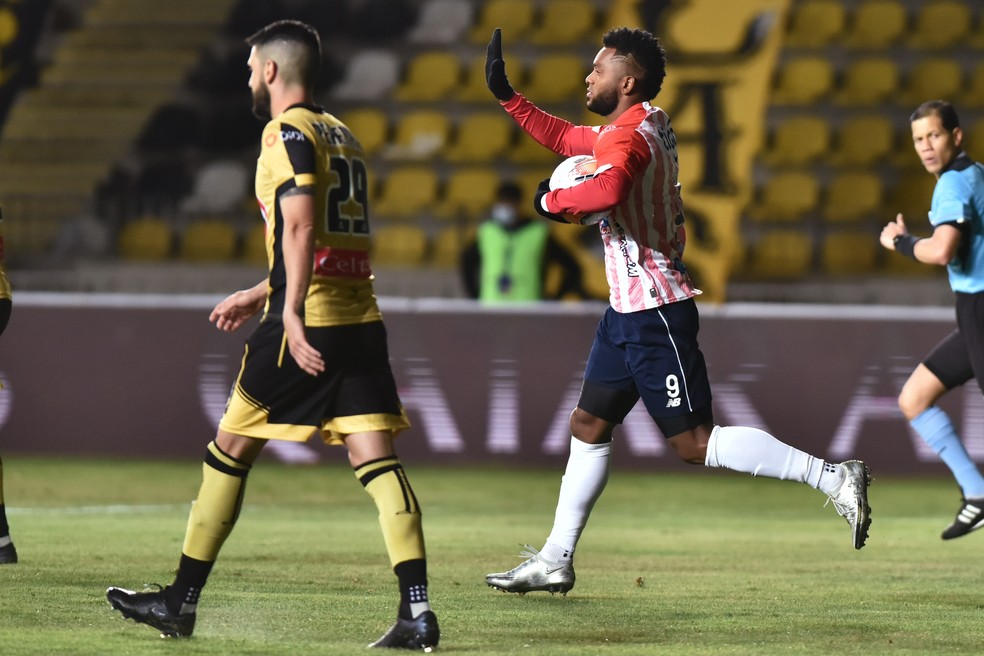 COPA SUL-AMERICANA DE 2020. QUARTAS DE FINAL. JOGO DE VOLTA. COMQUIMBO UNIDO. CHILE. CLASSIFICADO. JUNIOR BARRANQUILLA. COLÔMBIA. COLÔMBIA. ELIMINADO.