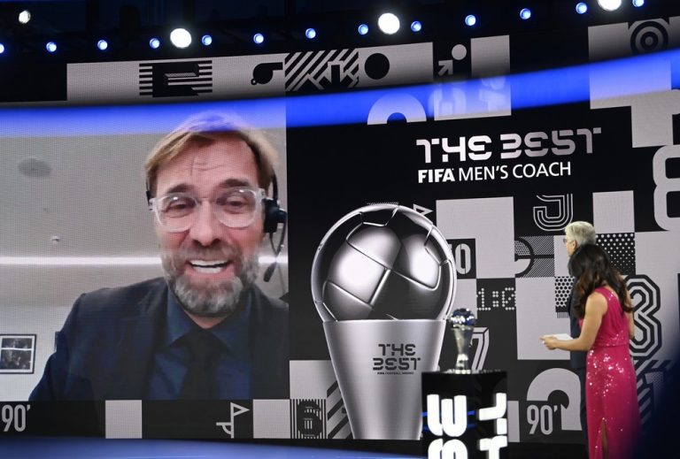JÜRGEN KLOPP. MELHOR TÉCNICO EM 2020.
