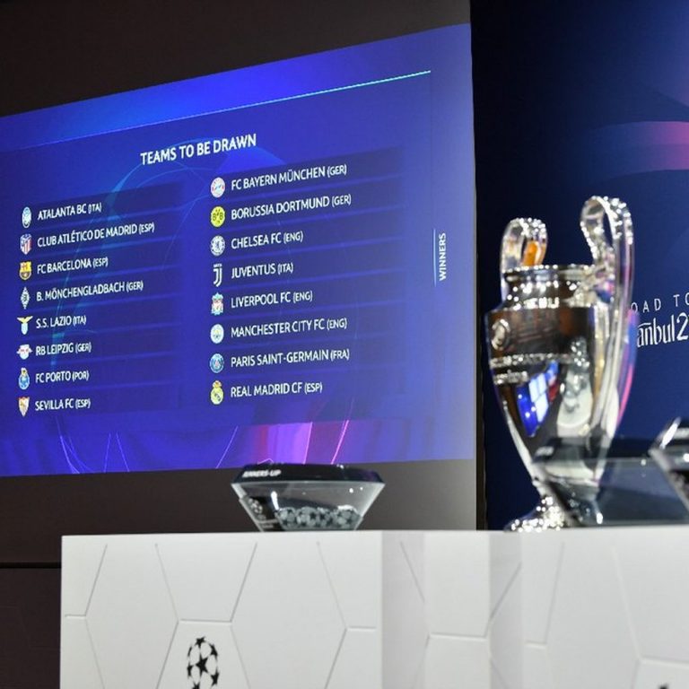 OITAVAS DE FINAL DA LIGA DOS CAMPÕES DA EUROPA. TEMPORADA 2020.2021.