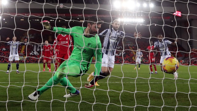 CAMPEONATO INGLÊS. PREMIER LEAGUE. LIVERPOOL., WEST BROMWICH. DÉCIMA QUINTA RODADA.