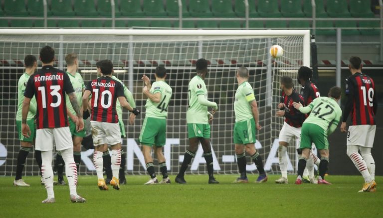 LIGA EUROPA TEMPORADA 2020.2021. MILAN. ITÁLIA. CELTIC. ESCÓCIA.