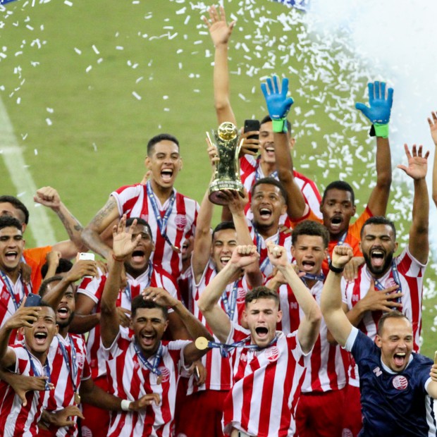 COPA DO NORDESTE SUB-20 DE 2020. FINAL. JOGO ÚNICO. NÁUTICO-PE. CAMPEÃO. FORTALEZ-ACE. VICE-CAMPEÃO.