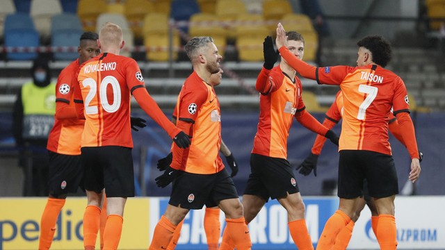 LIGA DOS CAMPEÕES DA EUROPA. TEMPORADA 2020. 2021. FASE DE GRUPOS. GRUPO B. SHAKHTAR DONETSK. UCRÂNIA. REAL MADRID. ESPANHA. QUINTA RODADA.
