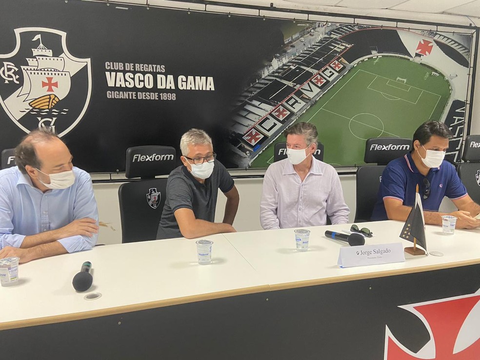 VASCO-RJ. JORGE SALGADO. NOVA GESTÃO.