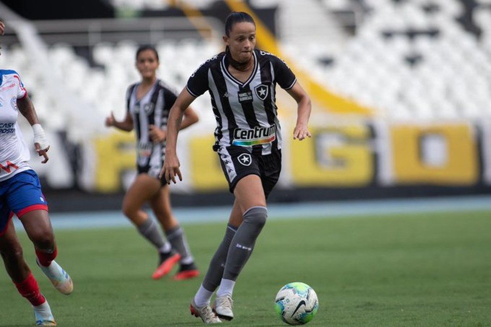 CAMPEONATO BRASILEIRO DE FUTEBOL FEMININO SÉRIE A2 DE 2020. JOGO DE IDA. PRIMEIRA PARTIDA. BOTAFOGO-RJ. BAHIA-BA.