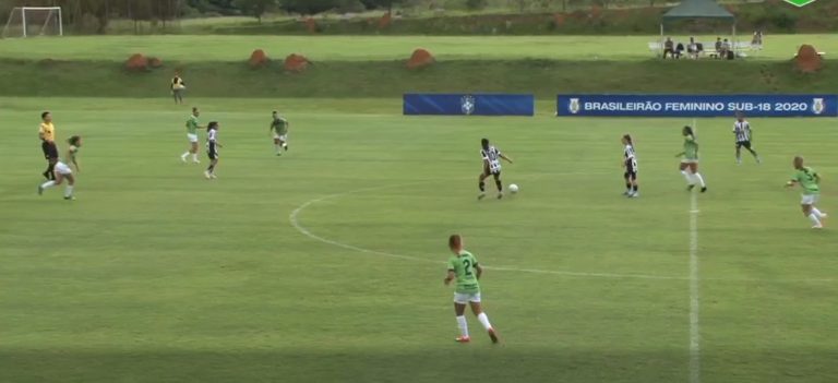 CAMPEONATO BRASILEIRO DE FUTEBOL FEMININO SUB-18. PRIEMIRA FASE. GRUPO F. TERCEIRA RODADA. MINAS BRASÍLIA-DF. CEARÁ-CE.