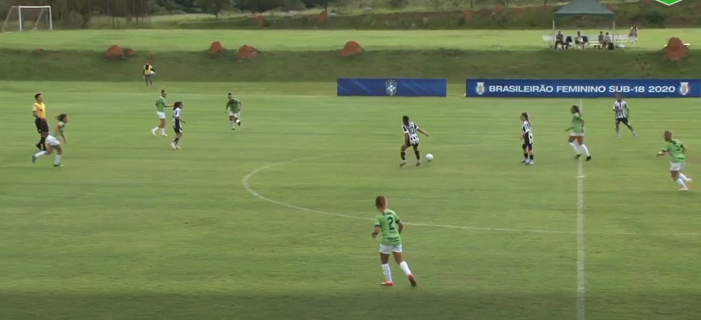 CAMPEONATO BRASILEIRO DE FUTEBOL FEMININO SUB-18. PRIEMIRA FASE. GRUPO F. TERCEIRA RODADA. MINAS BRASÍLIA-DF. CEARÁ-CE.