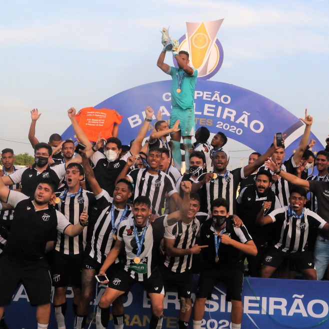 CAMPEONATO BRASILEIRO DE FUTEBOL SUB-23. FUTEBOL DE ASPIRANTES. FINAL. JOGO DE VOLTA. SEGUNDA PARTIDA. CEARÁ-CE. CAMPEÃO. VILA NOVA-GO. VICE-CAMPEÃO.