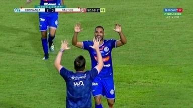 CAMPEONATO BRASILEIRO DA SÉRIE B DE 2020. PRIMEIRA FASE. TRIGÉSIMA SEGUNDA RODADA. NÁUTICO-PE. CONFIANÇA-SE.
