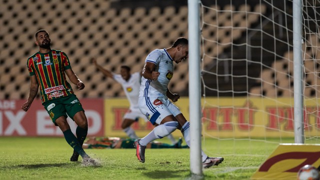 CAMPEONATO BRASILEIRO DA SÉRIE B DE 2020. PRIMEIRA FASE. TRIGÉSIMA TERCEIRA RODADA. CRUZEIRO-MG. SAMPAIO CORRÊA-MA.