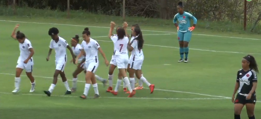 CAMPEONATO BRASILEIRO DE FUTEBOL FEMININO SUB-18 D E2020. PRIMEIRA FASE. TERCEIRA RODADA. GRUPO F. VASCO-RJ. FERROVIÁRIA-SP.