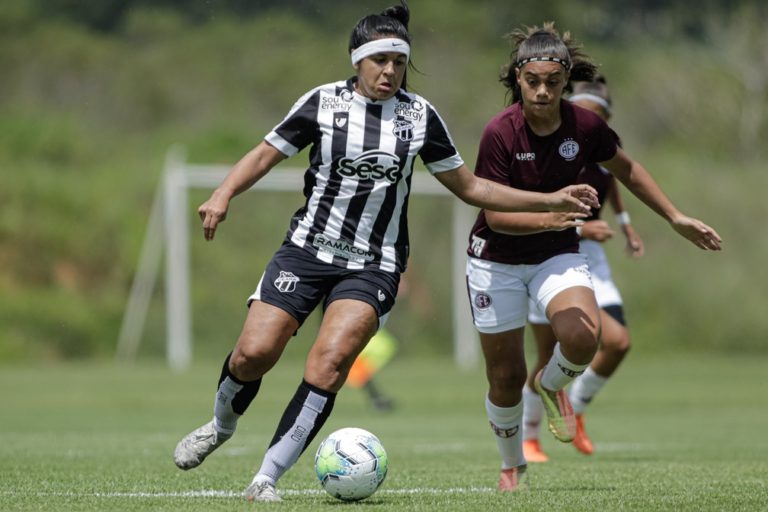 CAMPEONATO BRASILEIRO DE FUTEBOL FEMININO SUB-18 DE 2020. PRIMEIRA FASE. SEGUNDA RODADA. GRUPO F. FERROVIÁRIA-SP. CEARÁ-CE.