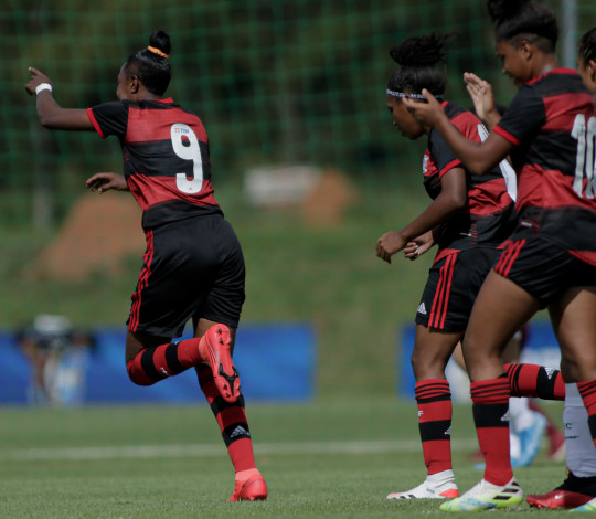 CAMPEONATO BRASILEIRO DE FUTEBOL FEMININO SUB-18 DE 2020. PRIMEIRA FASE. TERCEIRA RODADA. FLAMENGO-RJ. GOIÁS-GO.GRUPO E.
