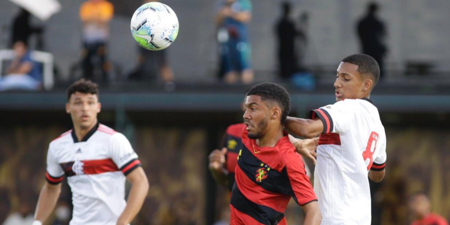 COPA DO BRASIL SUB-17 DE 2020. QUARTAS DE FINAL. SPORT-PE. FLAMENGO-RJ.