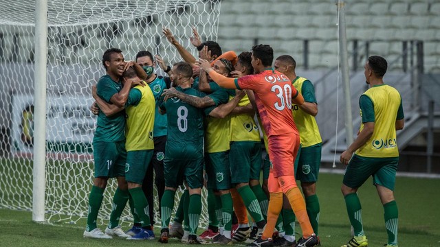CAMPEONATO BRASILEIRO DA SÉRIE D DE 2020. QUARTAS DE FINAL. JOGO DE IDA. FLORESTA-CE. AMÉRICA-RN.