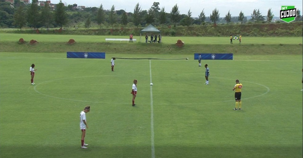 CAMPEONATO BRASILEIRO DE FUTEBOL FEMININO SUB-18 DE 2020. PRIMEIRA FASE. PRIMEIRA RODADA. GRUPO B. FLUMINENSE-RJ. GRÊMIO-RS.