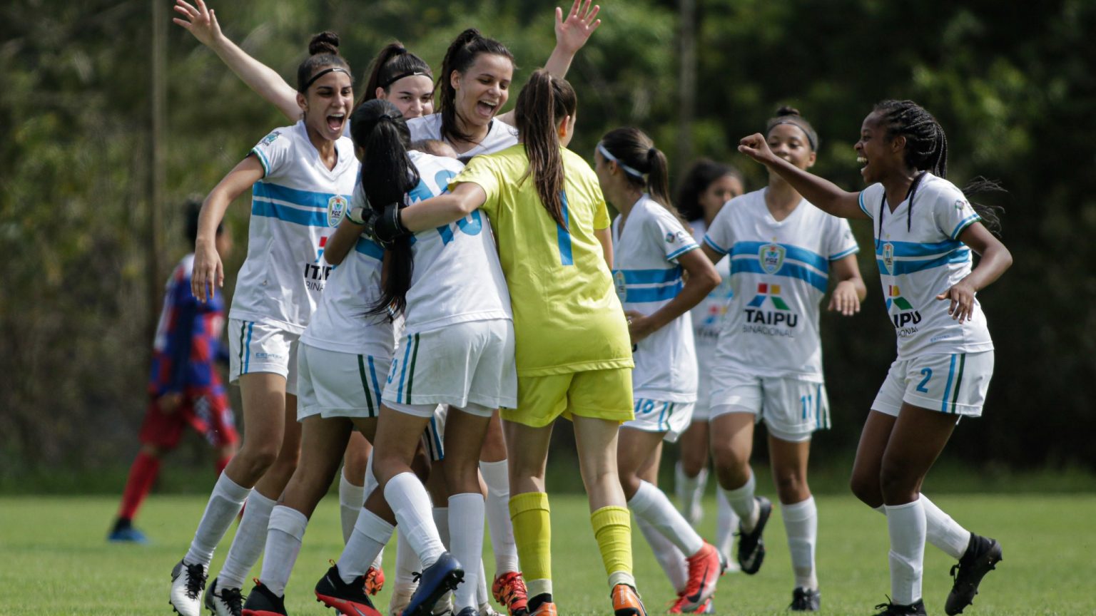 CAMPEONATO BRASILEIRO DE FUTEBOL FEMININO SUB-18 DE 2020. PRIEMIRA FASE. PRIEMIRA RODADA. GRUPO D. FOZ CATARATAS-PR. SÃO FRANCISCO-BA.