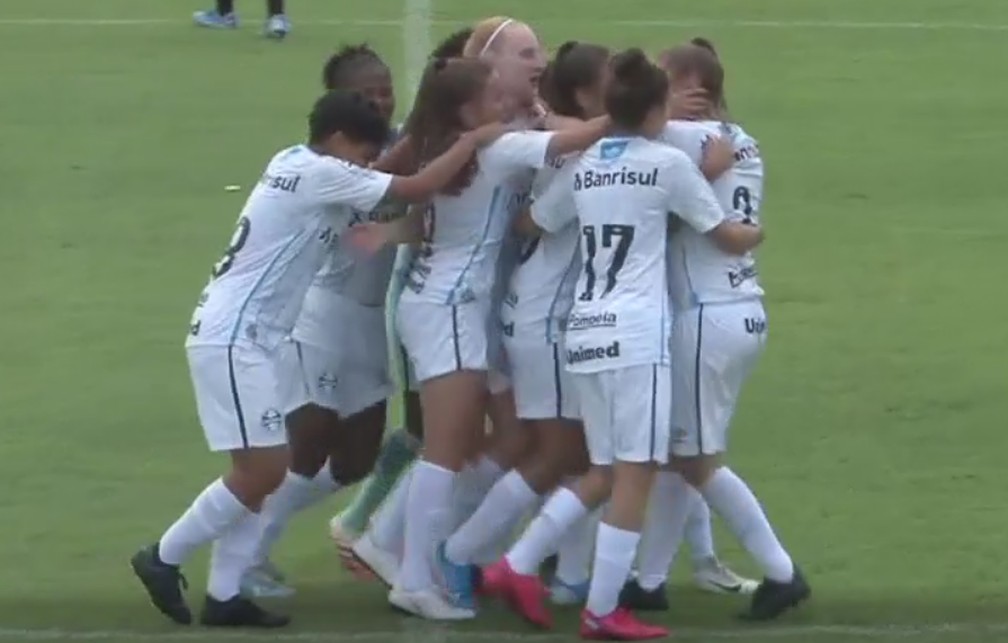 CAMPEONATO BRASILEIRO DE FUTEBOL FEMININO SUB-18 DE 2020. PRIMEIRA FASE. TERCEIRA RODADA. GRUPO B. SÃO PAULO-SP. GRÊMIO-RS.