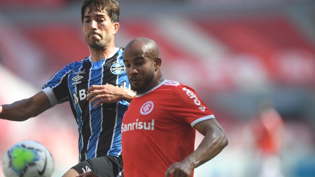 CAMPEONATO BRASILEIRO DA SÉRIE A DE 2020. PRIMEIRA FASE. TRIGÉSIMA SEGUNDA RODADA. INTERNACIONAL-RS. GRÊMIO-RS.