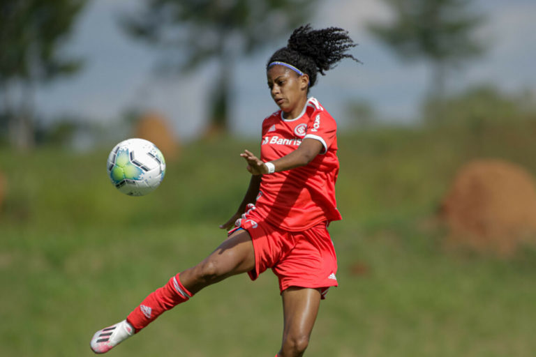 CAMPEONATO BRASILEIRO DE FUTEBOL FEMININO SUB-18 DE 2020. PRIEMIRA FASE. TERCEIRA RODADA. GRUPO A. INTERNACIONAL-RS. BAHIA-BA.