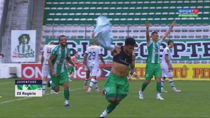CAMPEONATO BRASILEIRO DA SÉRIE B D E2020. PRIMEIRA FASE. TRIGÉSIMA SÉTIMA RODADA. FIGUEIRENSE-SC. JUVENTUDE-RS.