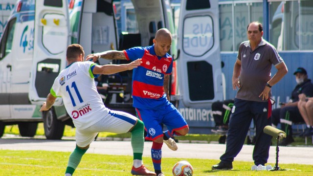 CAMPEONATO BRASILEIRO DA SÉRIE D DE 2020. QUARTAS DE FINAL. JOGO DE IDA. MARCÍLIO DIAS-SC. ALTOS-PI.