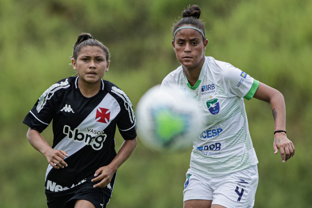 CAMPEONATO BRASILEIRO DE FUTEBOL FEMININO SUB-18 DE 2020. PRIEMIRA FASE. SEGUNDA RODADA. GRUPO F. MINAS BRASÍLIA-DF. VASCO-RJ.