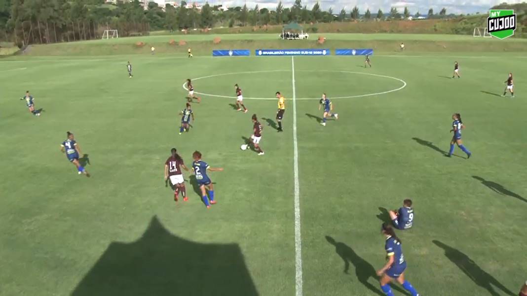 CAMPEONATO BRASILEIRO DE FUTEBOL FEMININO SUB-18. PRIMEIRA FASE. PRIEMIRA RODADA. GRUPO F. FERROVIÁRIA-SP. MINAS BRASÍLIA-DF.
