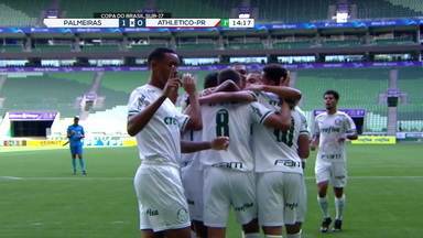 CAMPEONATO BRASILEIRO DE FUTEBOL SUB-17 D E2020. QUARTAS DE FINAL. JOGO DE IDA. PALMEIRAS-SP. ATHLETICO-PR.