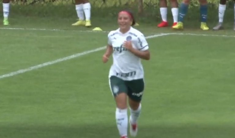 CAMPEONATO BRASILEIRO DE FUTEBOL FEMININO SUB-18 D E2020. PRIMEIRA FASE. SEGUNDA RODADA. GRUPO A. PALMEIRAS-SP. BAHIA-BA.