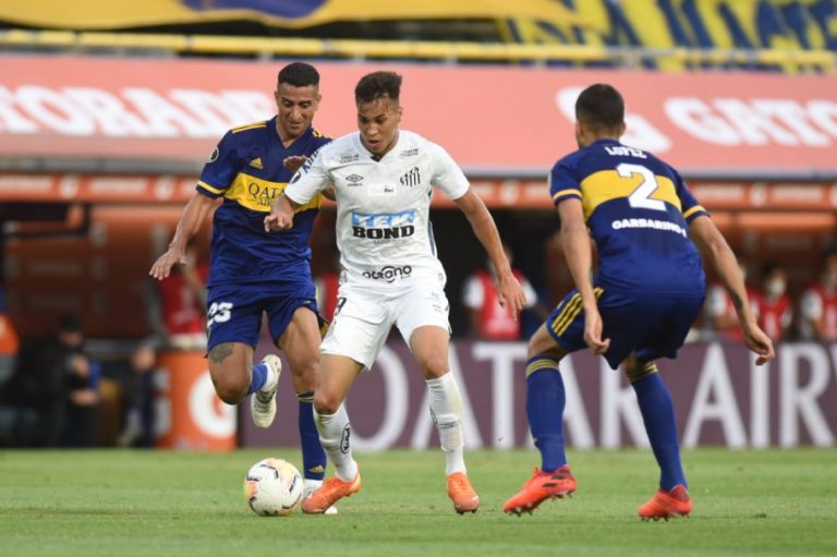 TAÇA LIBERTADORES DA AMÉRICA DE 2020. SEMIFINAL. JOGO DE VOLTA. SANTOS-SP. BRASIL. BOCA JUNIORS. ARGENTINA. SEGUNDA PARTIDA.
