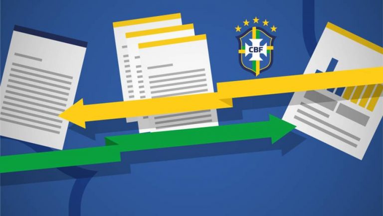 TRANSFERÊNCIAS. REGISTROS. CBF. CONFEDERAÇÃO BRASILEIRA DE FUTEBOL.