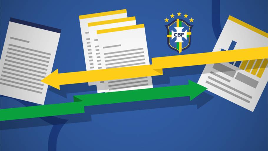 TRANSFERÊNCIAS. REGISTROS. CBF. CONFEDERAÇÃO BRASILEIRA DE FUTEBOL.