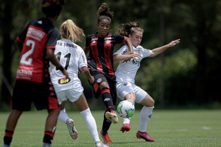CAMPEONATO BRASILEIRO DE FUTEBOL FEMININO SUB-18 DE 2020. PRIMEIRA FASE. SEGUNDA RODADA. GRUPO C. ATLÉTICO-MG. VITÓRIA-BA.
