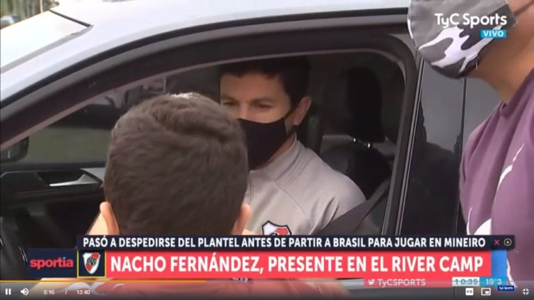 ATLÉTICO-MG. BRASIL. RIVER PLATE. ARGENTINA. NACHO FERNÁNDEZ.