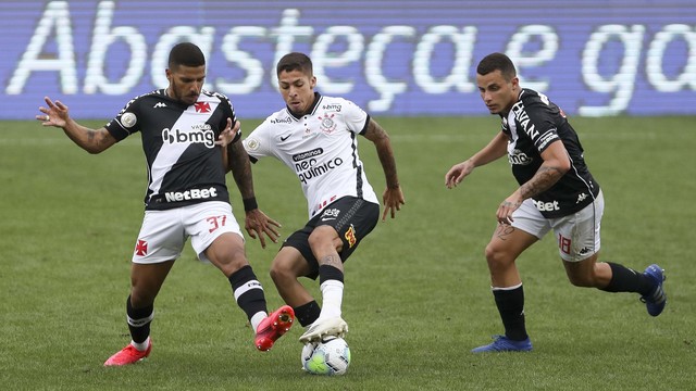 CAMPEONATO BRASILEIRO DA SÉRIE A DE 2020. PRIMEIRA FASE. CORINTHIANS-SP. VASCO-RJ.