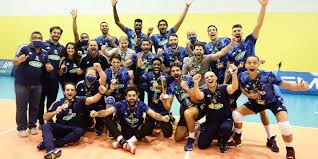 COPA DO BRASIL DE VôLEI MASCULINO. FINAL. JOGO ÚNICO. CRUZEIRO-MG. CAMPEÃO. HEXACAMPEÃO. TAUBATÉ-SP. VICE-CAMPEÃO.