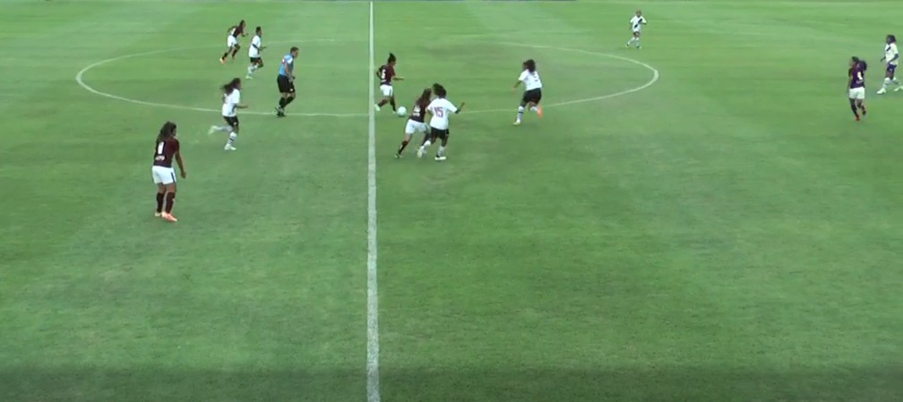 CAMPEONATO BRASILEIRO DE FUTEBOL FEMININO SUB-18 DE 2020. PRIMEIRA FASE. GRUPO F. QUARTA RODADA. VASCO-RJ. FERROVIÁRIA-SP.