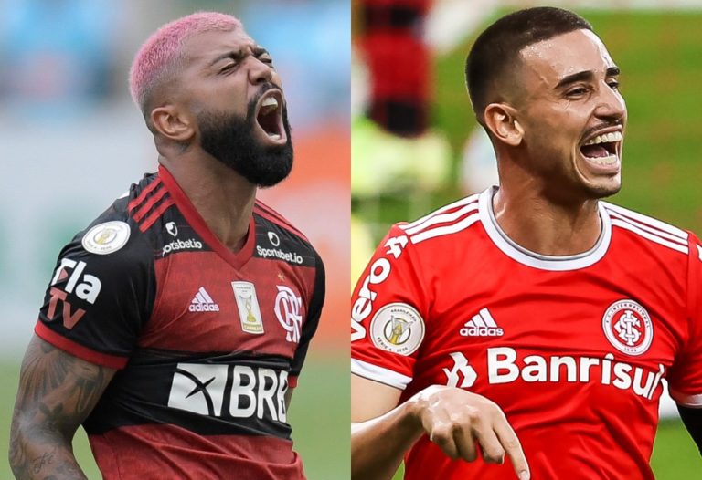 CAMPEONATO BRASILEIRO DA SÉRIE A DE 2020. PRIMEIRA FASE. TRIGÉSIMA SÉTIMA RODADA. INTERNACIONAL-RS. FLAMENGO-RJ.