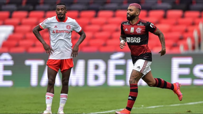 CAMPEONATO BRASILEIRO DA SÉRIE A DE 2020. PRIMEIRA FASE. TRIGÉSIMA SÉTIMA RODADA. FLAMENGO-RJ. INTERNACIONAL-RS.