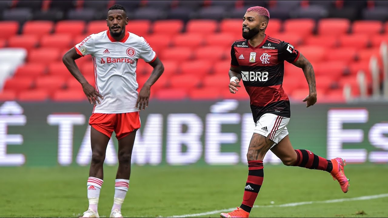 CAMPEONATO BRASILEIRO DA SÉRIE A DE 2020. PRIMEIRA FASE. TRIGÉSIMA SÉTIMA RODADA. FLAMENGO-RJ. INTERNACIONAL-RS.