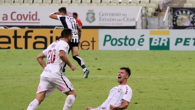 CAMPEONATO BRASILEIRO DA SÉRIE A DE 2020. PRIMEIRA FASE. TRIGÉSIMA SEXTA RODADA. CEARÁ-CE. FLUMINENSE-RJ.