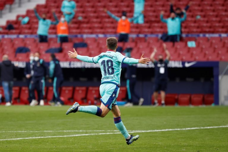 CAMPEONATO ESPANHOL. LA LIGA. LEVANTE. ESPANHA. ATLÉTICO DE MADRID. ESPANHA. PRIMEIRA FASE. VIGÉSIMA TERCEIRA RODADA.