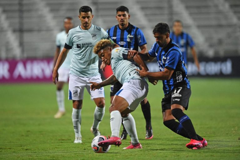 TAÇA LIBERTADORES DA AMÉRICA DE 2021. PRIEMIRA FASE. JOGO DE IDA. PRIMEIRA PARTIDA. LIVERPOOL. URUGUAI. UNIVERSIDAD DE QUITO. EQUADOR.