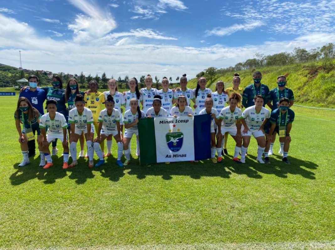 CAMPEONATO BRASIELRIO DE FUTEBOL FEMININO SUB-18 DE 2020. PRIMEIRA FASE. QUARTA RODADA. MINAS BRASÍLIA-DF. CEARÁ-CE.