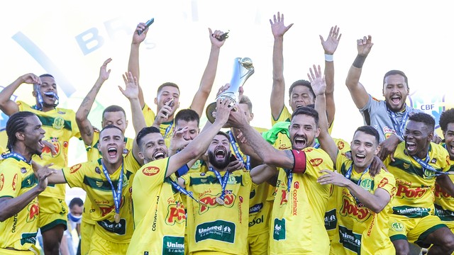 CAMPEONATO BRASILEIRO DA SÉRIE D DE 2020. FINAL. JOGO DE VOLTA. SEGUNDA PARTIDA. MIRASSOL-SP. CAMPEÃO. FLORESTA-CE. VICE-CAMPEÃO.