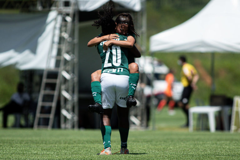 CAMPEONATO BRASILEIRO DE FUTEBOL FEMININO SUB-18 DE 2020. PRIMEIRA FASE. QUINTA RODADA. GRUPO A. PALMEIRAS-SP. BAHIA-BA.